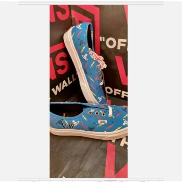 Vans Authentic Vivienne Westwood Thunderbolt Blue Men's 4/Women's 5.5 - Picture 6 of 11